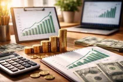 Pénzügyi grafikon és befektetések a Dollar Cost Averaging stratégiához