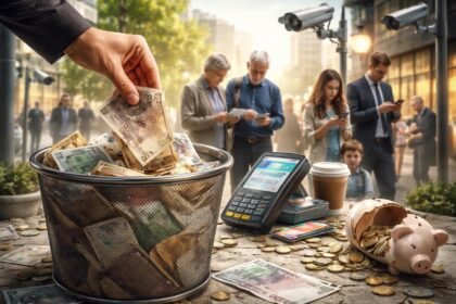 Készpénzmentes jövő és a pénz eltűnése a társadalomban.