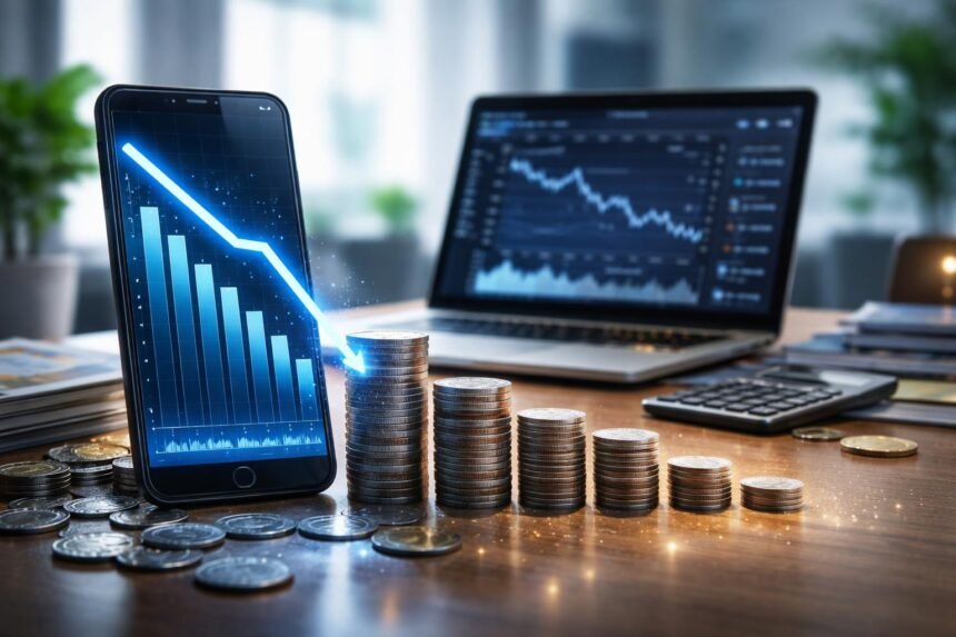 Okostelefon és érmék, technológiai defláció és gazdasági hatások