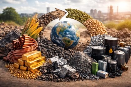 A globális nyersanyagciklusok szimbolikája a gazdaságban.