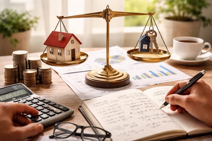 Lakás és bérlés mérlegelése, pénzügyi tervezés