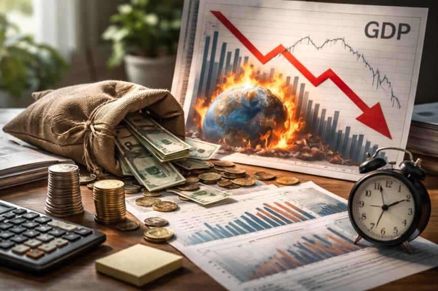 Gazdasági adatok és pénz, a stagfláció hatásainak bemutatása