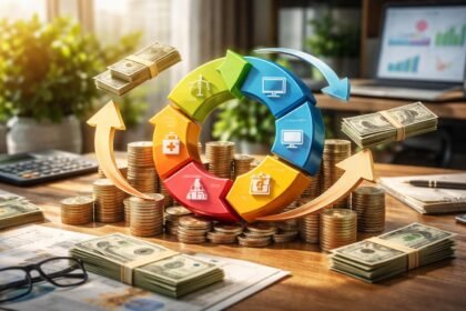 Tőke áramlás és szektorrotáció grafika befektetésekhez