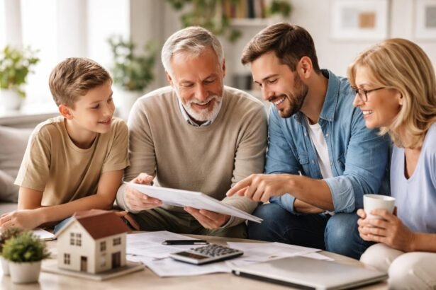 Családtagok együttműködnek a vagyonkezelés tervezésében
