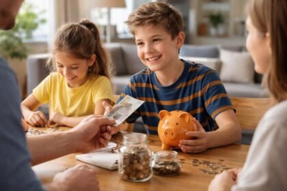 Gyerekek zsebpénz tanulása családi környezetben