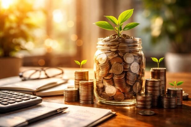 Pénz és növények, a kamatos kamat szimbóluma